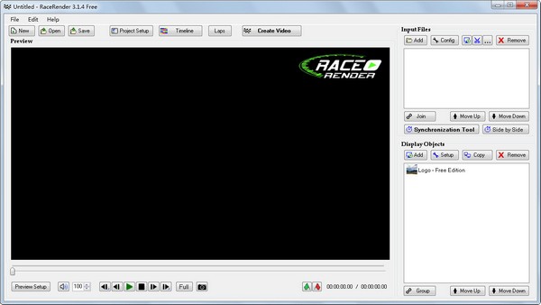 RaceRender(视频剪辑制作软件) V3.1.4 绿色英文版