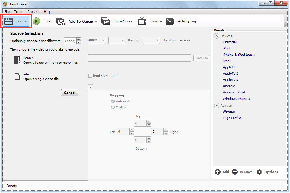 HandBrake(视频转码器) V0.9.9.5470 绿色版