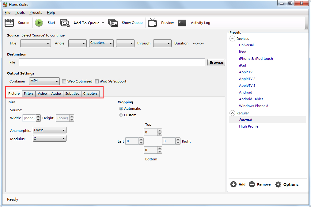 HandBrake(视频转码器) V0.9.9.5470 绿色版