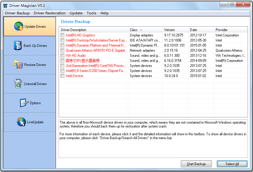 Driver Magician（驱动备份工具） V5.1 英文版