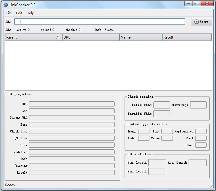 LinkChecker(网页链接检测工具) V9.2 英文版